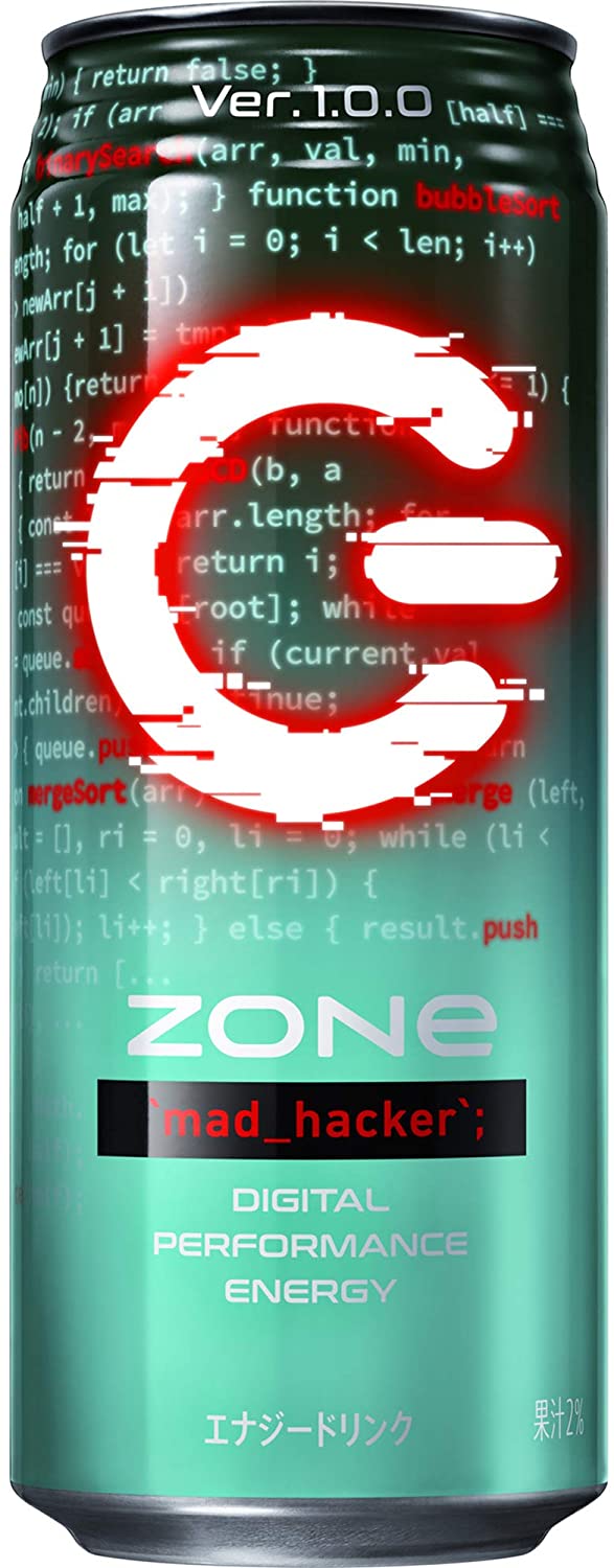 ZONe mad hacker Ver.1.0.0 エナジードリンク