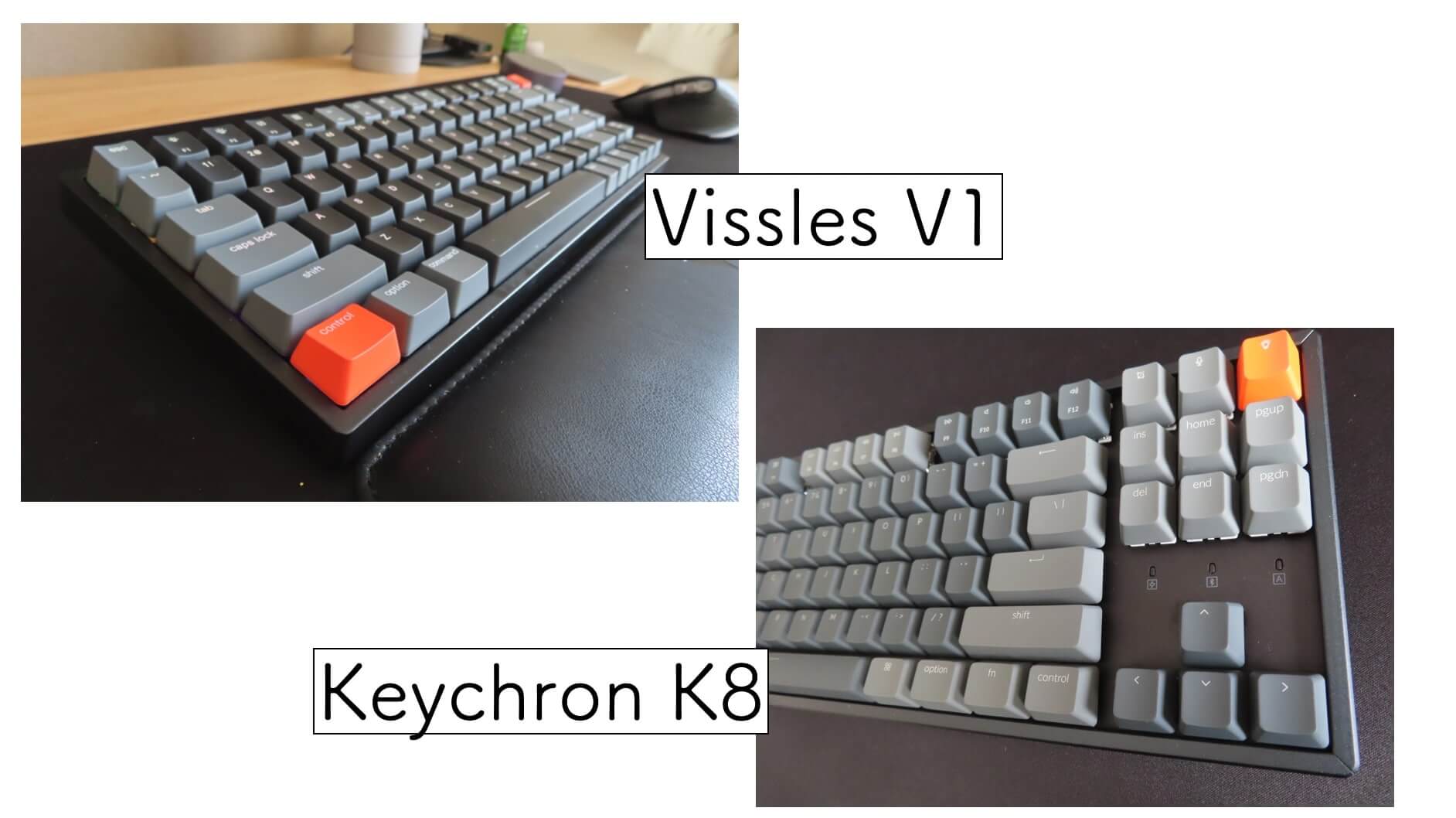 Vissles Keychron mechanical keyboard